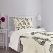 Grunge Dotwork Bedspread Set