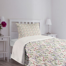 Cow Parsley Cornflower Bedspread Set