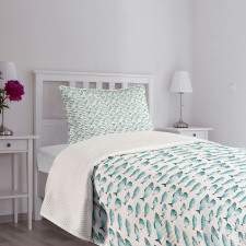 Sea Fish Bedspread Set