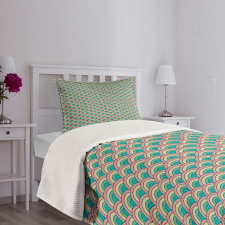 Mosaic Curves Bedspread Set