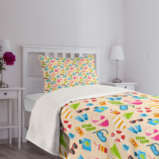 Vacation Elements Bedspread Set