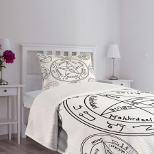 Educational Concept Bedspread Set