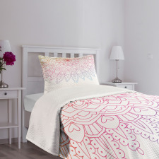 East Folklore Ombre Bedspread Set