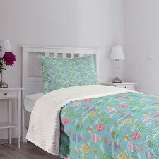 Rising Hot Balloons Bedspread Set