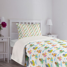 Pilot Baby Animals Bedspread Set