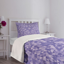 Gradient Mosaic Bedspread Set