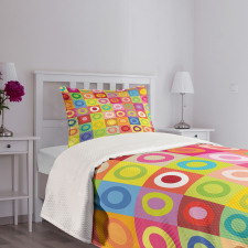 Kids Nursery Rhombus Bedspread Set