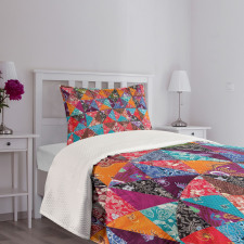 Colorful Traditional Bedspread Set