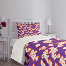 Indonesian Batik Hippie Bedspread Set