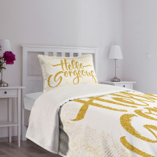 Graphic Bedspread Set