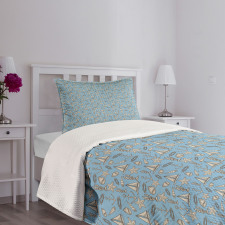 Starfish and Seaweed Bedspread Set