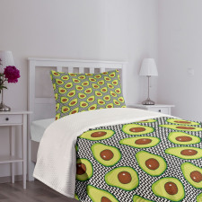 Delicious Vegan Food Bedspread Set