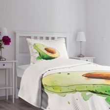 Simplistic Doodle Art Bedspread Set