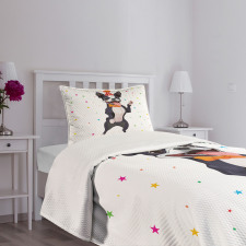 Birthday Dog Bedspread Set