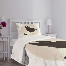 Geometric Design Bedspread Set