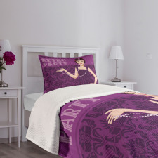 Flapper with Pearl Bedspread Set