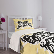 Back to School Chalky Bedspread Set