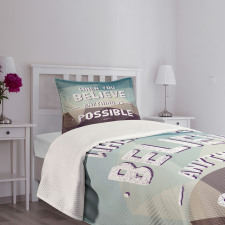 Anything Is Possible Bedspread Set