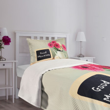 Fresh Flowers Morning Bedspread Set