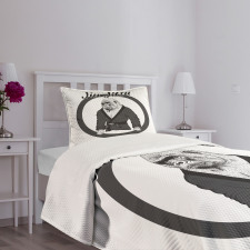 Wrestler Gorilla Bedspread Set