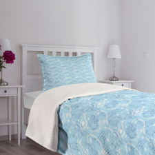 Cloudy Sky Nursery Bedspread Set