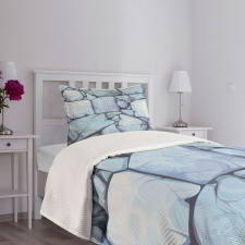 Cottage House Walls Bedspread Set