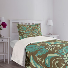 Feathers and Droplets Bedspread Set