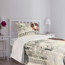 Fashion Girl Canal Italy Bedspread Set