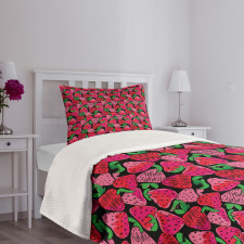 Colorful Sketch Bedspread Set