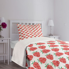 Floral Ornaments Bedspread Set