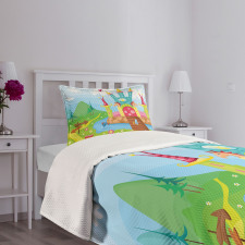 Jester Hat Bedspread Set