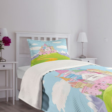 Magnificent Castle Bedspread Set