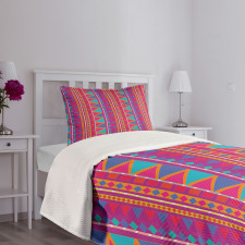 Tribal Zigzags Bedspread Set