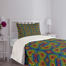 Seventies Hippie Bedspread Set