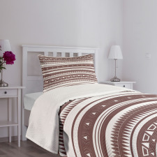 Geometrical Design Bedspread Set