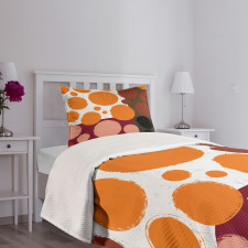 Ink Splashed Backdrop Bedspread Set