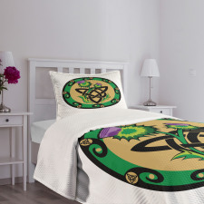 Knot Thorns Stem Bedspread Set