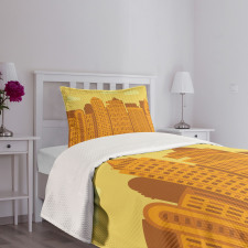 Big City Appearance Bedspread Set