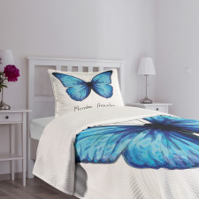 Abstract Butterfly Bedspread Set