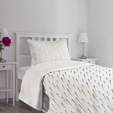 Futuristic Style Dots Bedspread Set