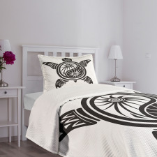 Ornamental Yin and Yang Bedspread Set