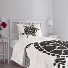 Geometric Shapes Motifs Bedspread Set