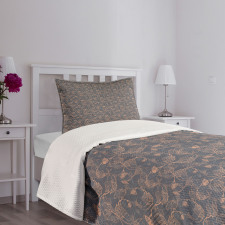 Abstract Grapevine Leaves Bedspread Set