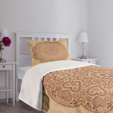 Circular Hearts Bedspread Set