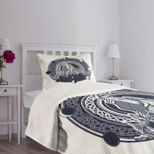 Celtic Style Hills Bedspread Set