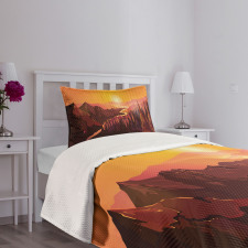 Forest Idyllic Morning Bedspread Set