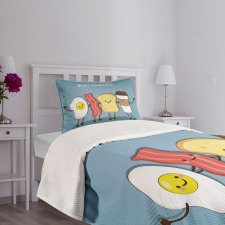 Morning Best Friends Bedspread Set