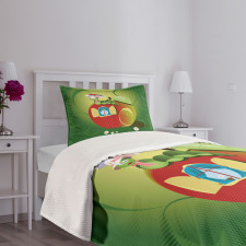 Bug with a Hat Bedspread Set