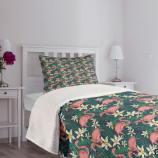 Tropic Nature Wildlife Bedspread Set