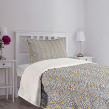 Abstract Spotty Bedspread Set
